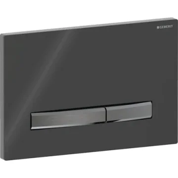 Geberit Sigma50 Flush Plate Dual Flush Blk Chrome