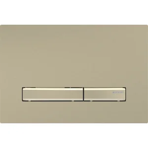 Geberit Sigma50 Flush Plate For Dual Flush, Brass