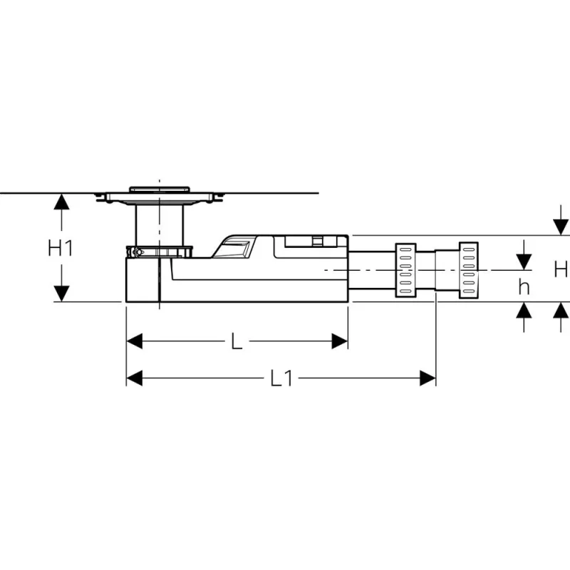 Geberit 243.120.00.1 Grating For Floor Drain detail view - Image 2