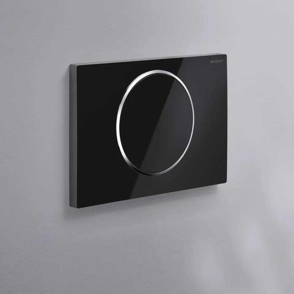 Geberit 115.758.14.5 Sigma10 Matt Black detail view - Image 1