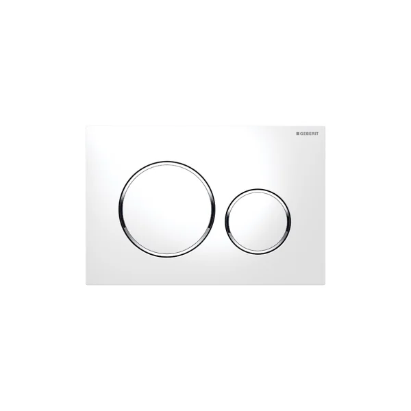 Geberit 115.882.jt.1 Sigma20 D/f Plate Matt White