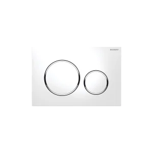 Geberit 115.882.jt.1 Sigma20 D/f Plate Matt White