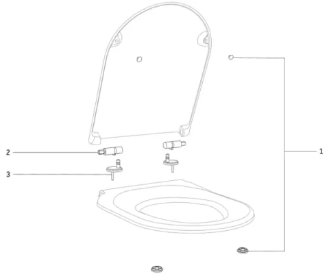 Geb 574130000 Icon Sc Wc Seat detail view - Image 2