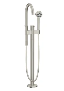 Axor One Single Lever Bath Mixer Floor-standing Stainless Steel Optic