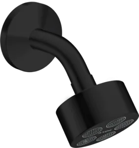 Axor One Overhead Shower 75 1jet Ecosmart With Shower Arm Matt Black
