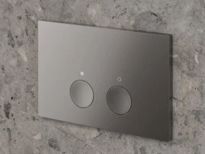 Axor Flushplate Flush Plate For Geberit Sigma Brushed Black Chrome