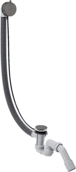 Axor Complete Set Waste And Overflow Set For Special Bath Tubs Brushed Bronze