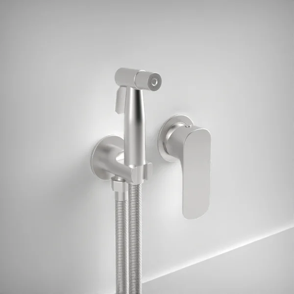 Ava Purity Douche Kit W/ Flanges 3.0 - Brushed Stainless Steel
