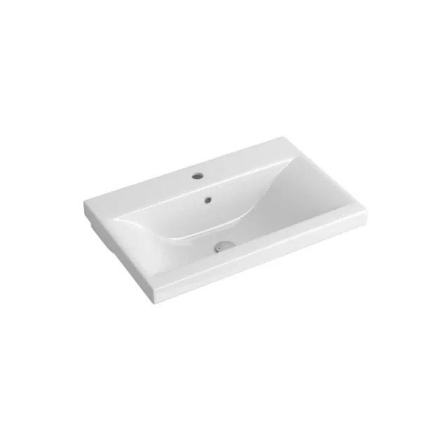 Faeber Silkstone Barcelona 600mm Gloss Basin product image - Image 1