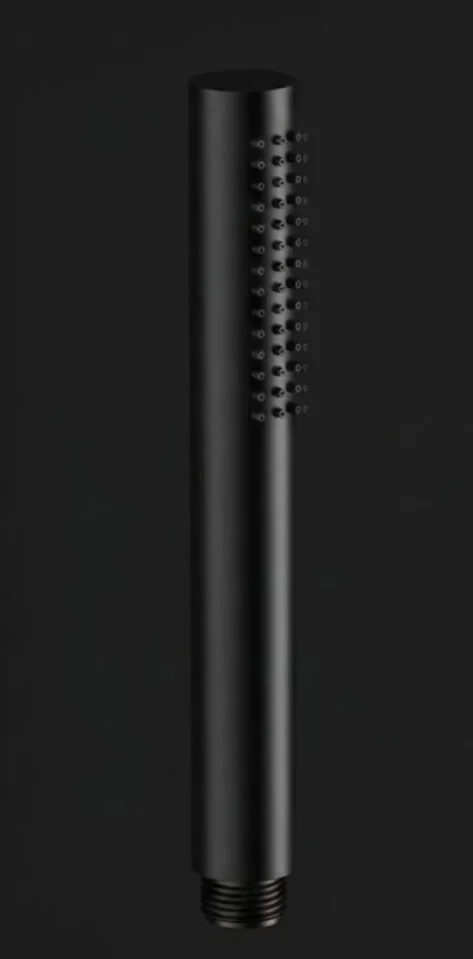 Ava Pencil Hand Shower - Brushed Black - Image 1
