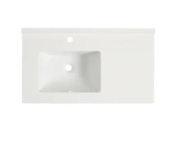 Roper Rhodes 800mm Hampton Undermount Worktop Inc Upstand - Arctic White