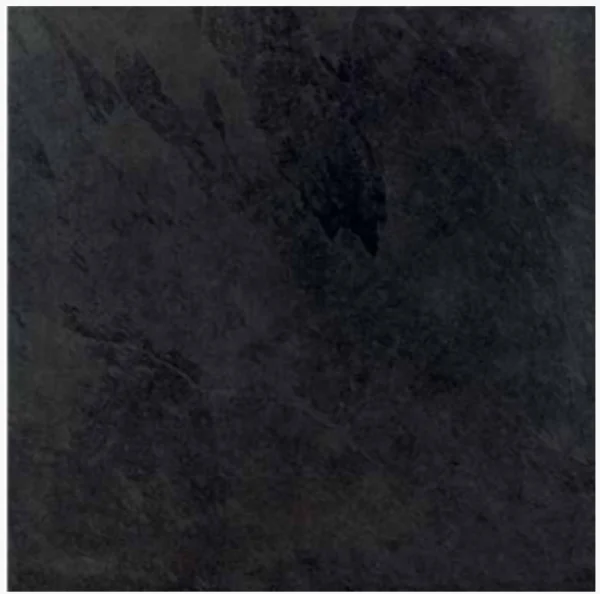 European Tiles Slabs Black 60X60Cm Textured Porcelain Rectified Tile (1.44msq)