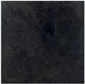 European Tiles Slabs Black 60X60Cm Textured Porcelain Rectified Tile (1.44msq)