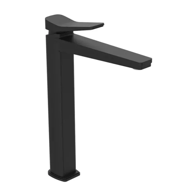 Just Taps Hix Tall Single Lever Basin Mixer Matt Black product image - Image 4