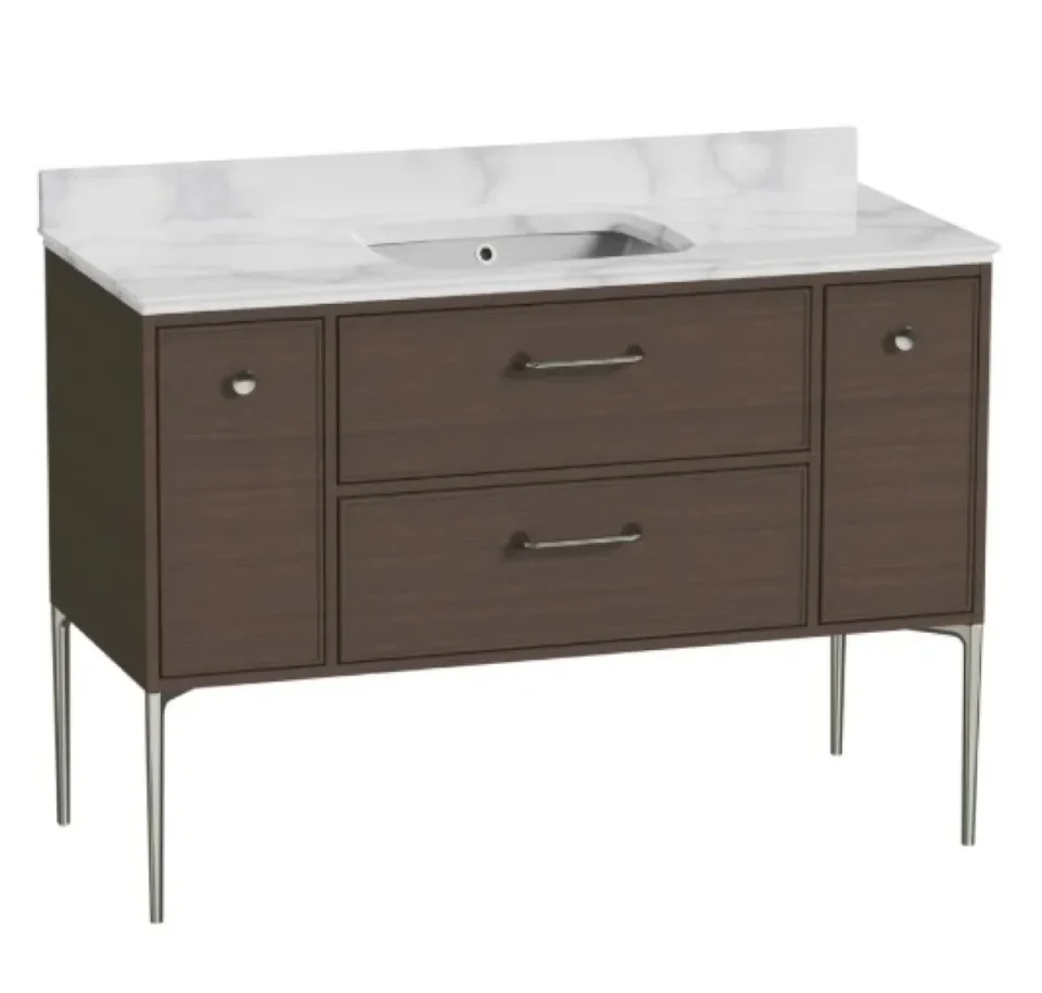 Roper Rhodes Walcot 1200 4 Drw Single -walnut - Image 1
