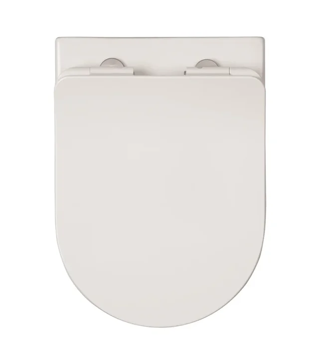 Crosswater Glide II Soft Close Seat 46 Matt White product image - Image 3