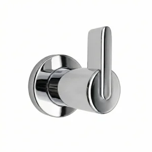 Ava Elegance Stainless Steel Robe Hook - Polished Stainless Steel