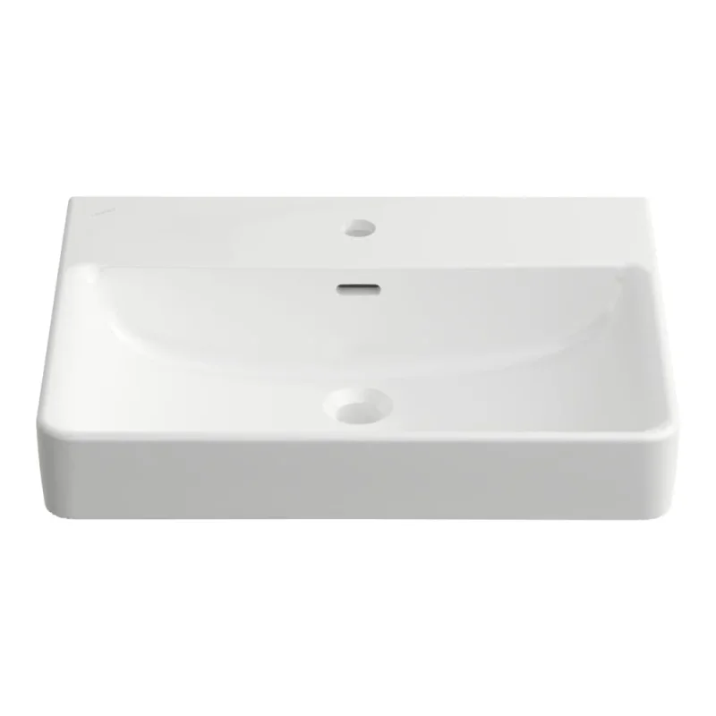 Laufen Pro Basin 600 X 465mm 1 Taphole White product image - Image 1