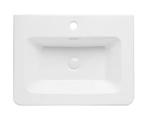 Cubico Eclipse 600mm Ceramic Basin Inc Bottle Trap