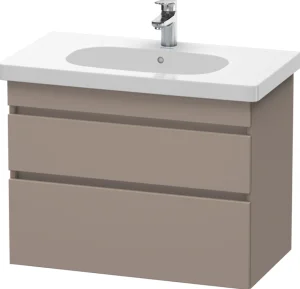 Duravit Ds Vanity Unit 800, 2drw F 034285, Basalt Matt