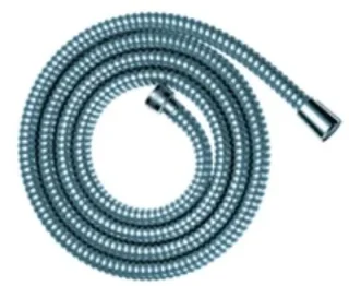 Hansgrohe Metaflex'c Shower Hose 175cm Chrome Chrome detail view - Image 2
