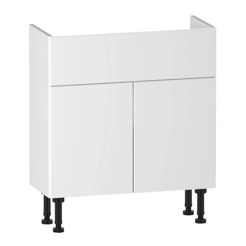 Brecon Basin Unit 700 Two Door Standard - Soft White