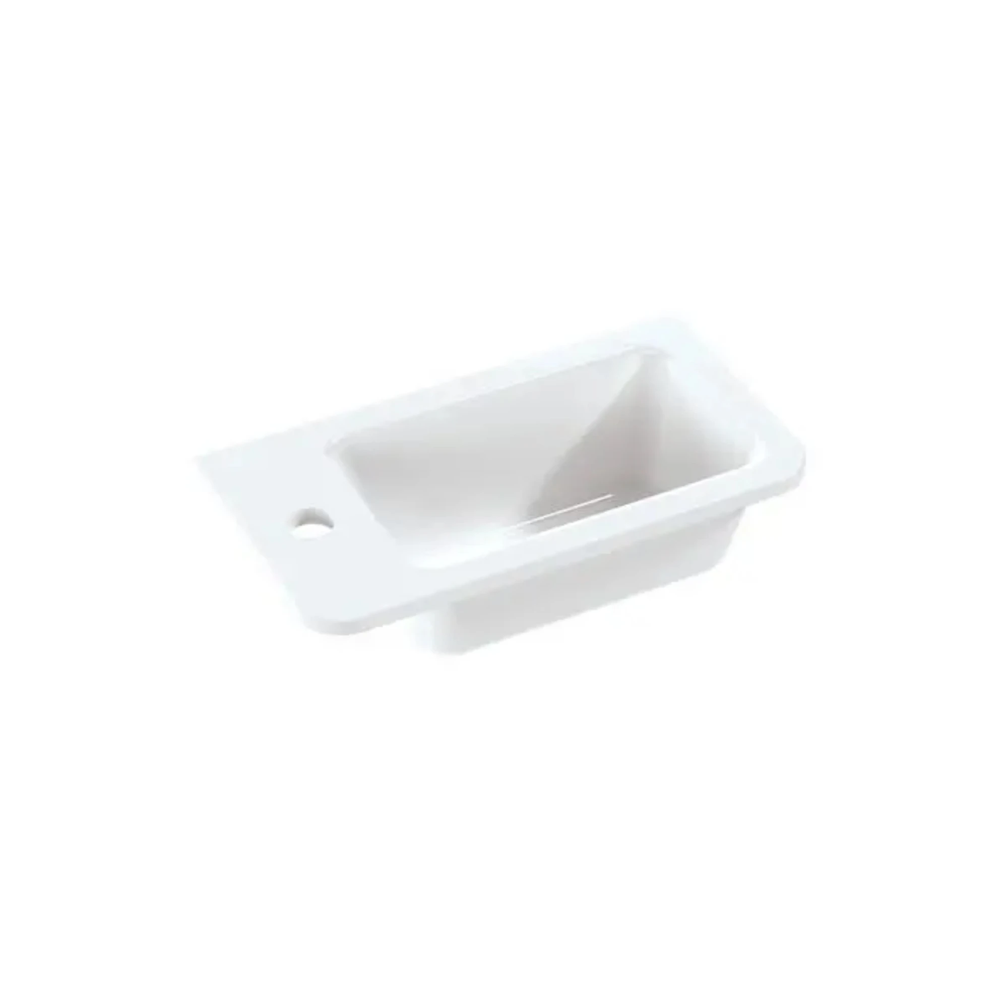 Steward Mineral Marble Cloakroom Basin 40cm - White