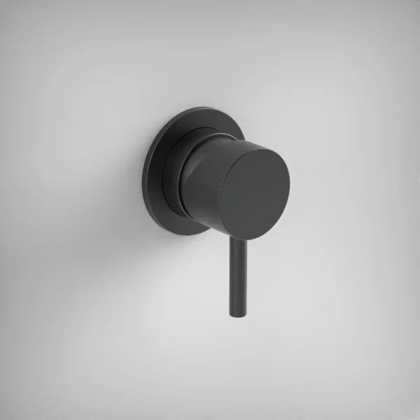 Ava Trend Manual Mixer Valve W/ Flange 3.0 - Brushed Black