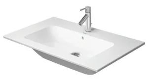 DURAVIT, S FURN BASIN 830MM ME BY STARCK - WHITE, WITH OF, WITH TP, 1 TH