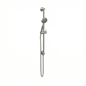 Ava Integrated Single Function Round Slide Rail Kit - Brushed Stainless Steel