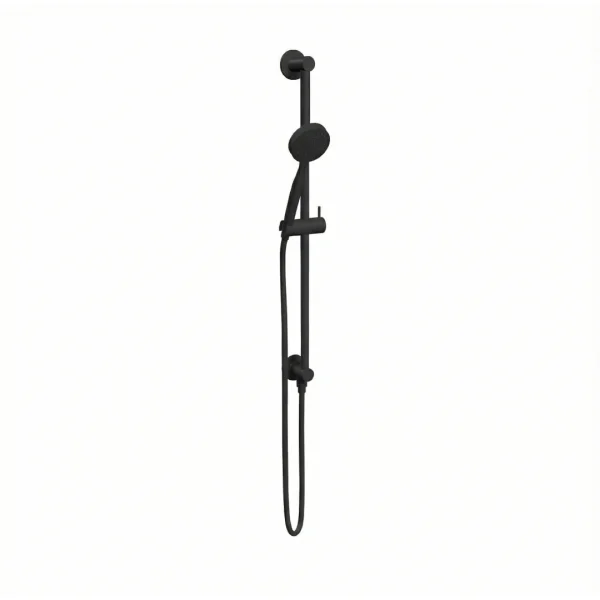 Ava Integrated Single Function Round Slide Rail Kit - Brushed Black