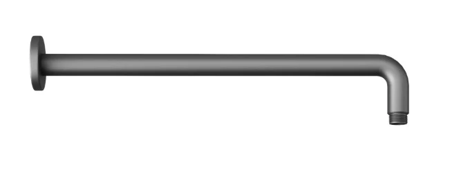 Abacus Emotion Round Fixed Wall Arm 380mm Matt Anthracite