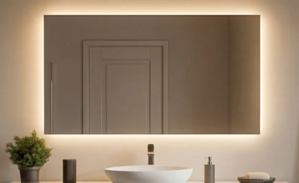 HIB Radiance LED Mirror 120x60cm 