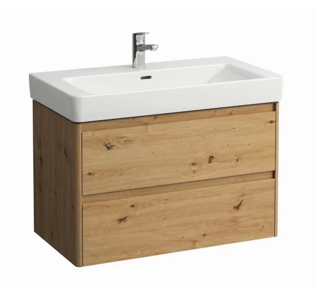  Laufen Base 2.0 Wild Oak 820mm Vanity Unit 