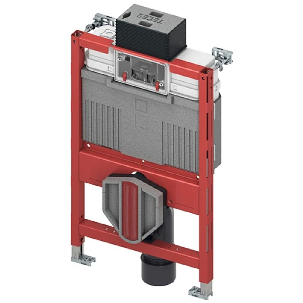 Tece Design Wc Cistern Frame, Front And Top Actuation H820