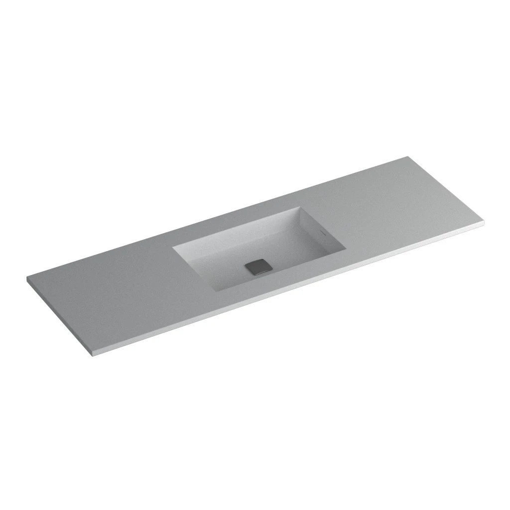 Faeber Infinite M1 Box 1500mm Single Central Furniture Basin White Matt 