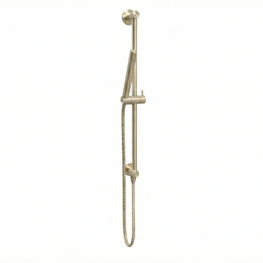 Ava Integrated Pencil Slide Rail Kit - Brushed Brass product image - Image 1