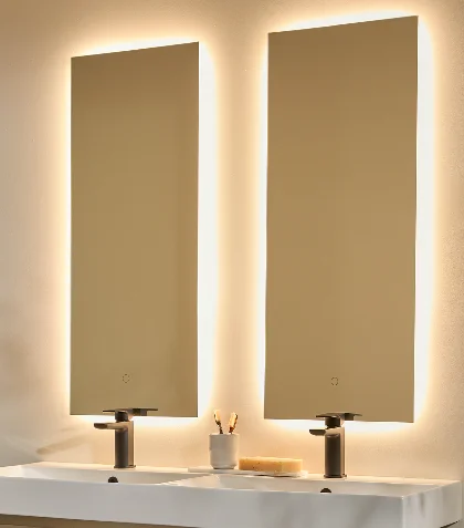 HIB Radiance LED Mirror 50 x 70 x 4cm 