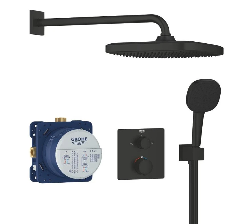 Shower system - concealed - with Vitalio Comfort 250