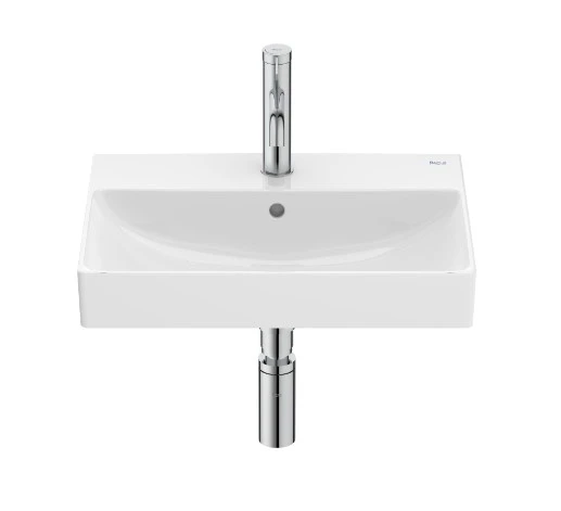 Roca Ona Compact Wall Hung Basin 500mm - White
