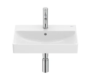 Roca Ona Compact Wall Hung Basin 500mm - White