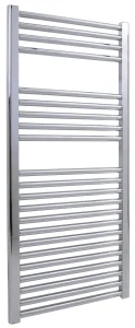 Vogue Focus (Straight) Towel Radiator Electric Only - Chrome 1200X600