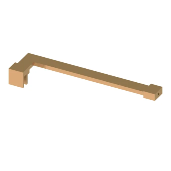 Abacus Corner Support Arm Brushed Brass