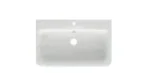 Cubico Wave 1000mm Ceramic Basin Inc. Bottle Trap product image - Image 1