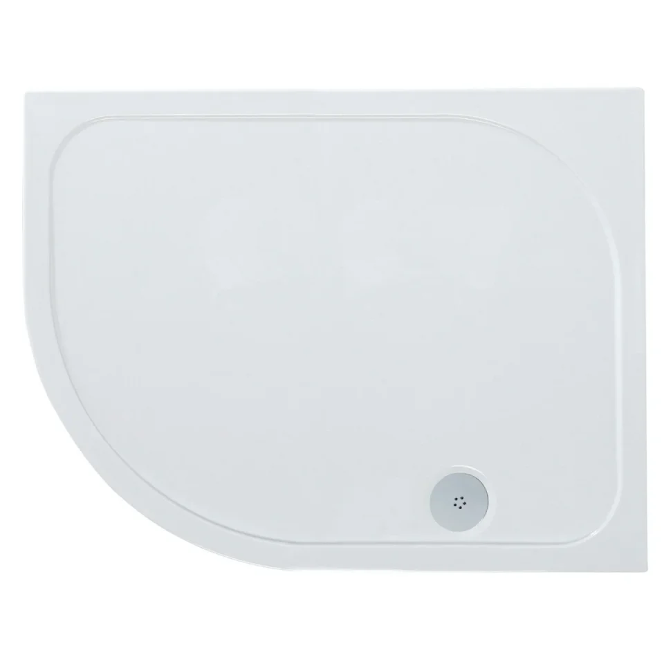 Cubico Antislip 1200x800 Left Hand Quadrant Shower Tray - Image 2