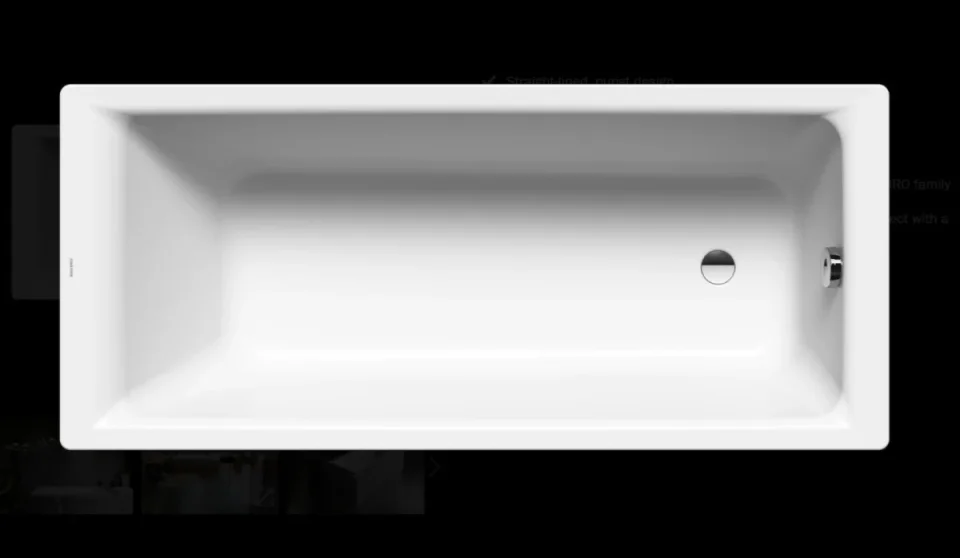 Kaldewei Puro 691 Nth 1700x800 Bath detail view - Image 4
