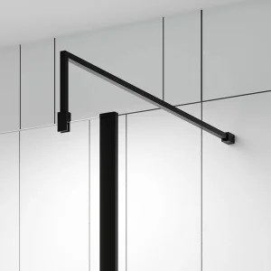 Hudson Reed Wetroom Screen Support Arm Matt Black