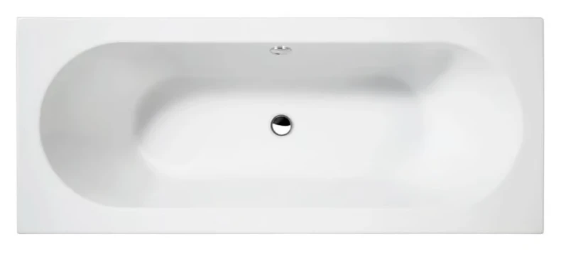 Crosswater Verge Double Ended Bath 1700 x 700mm White