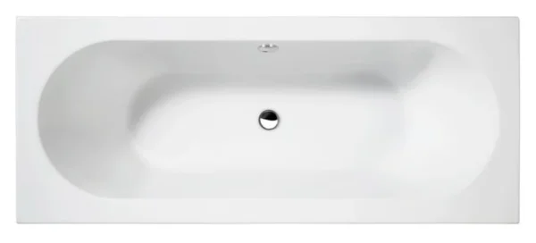 Crosswater Verge Double Ended Bath 1700 x 700mm White