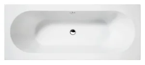 Crosswater Verge Double Ended Bath 1700 x 700mm White